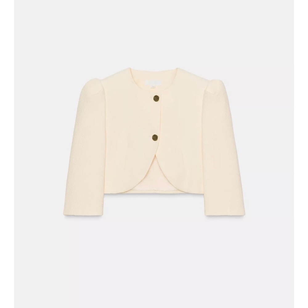 Zara Cropped puff sleeves blazer